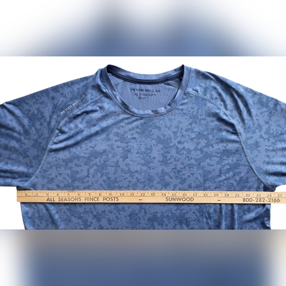 Peter Millar Crown Aurora Collection Star Dust XL Camo Sun Shirt - Picture 7 of 9